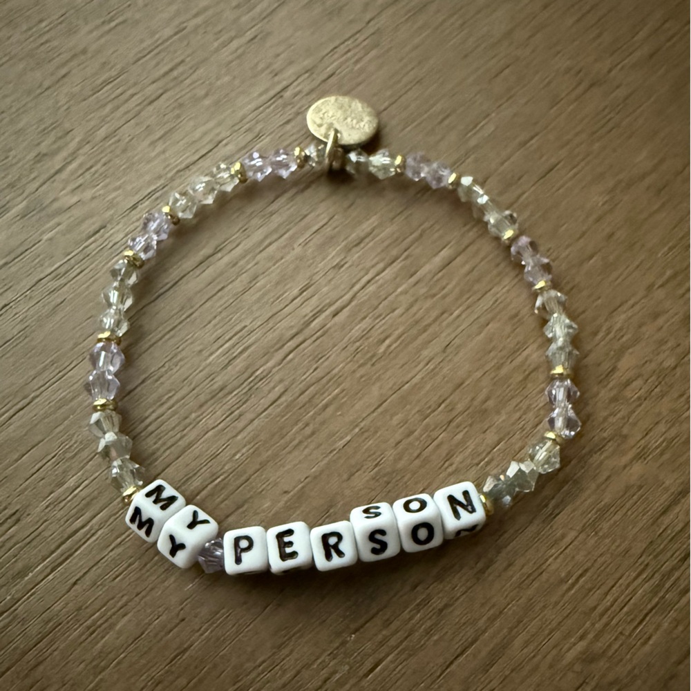 Little words project Beaded Bracelet